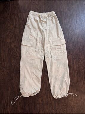 Avia Cream Cargo Jogger Pants